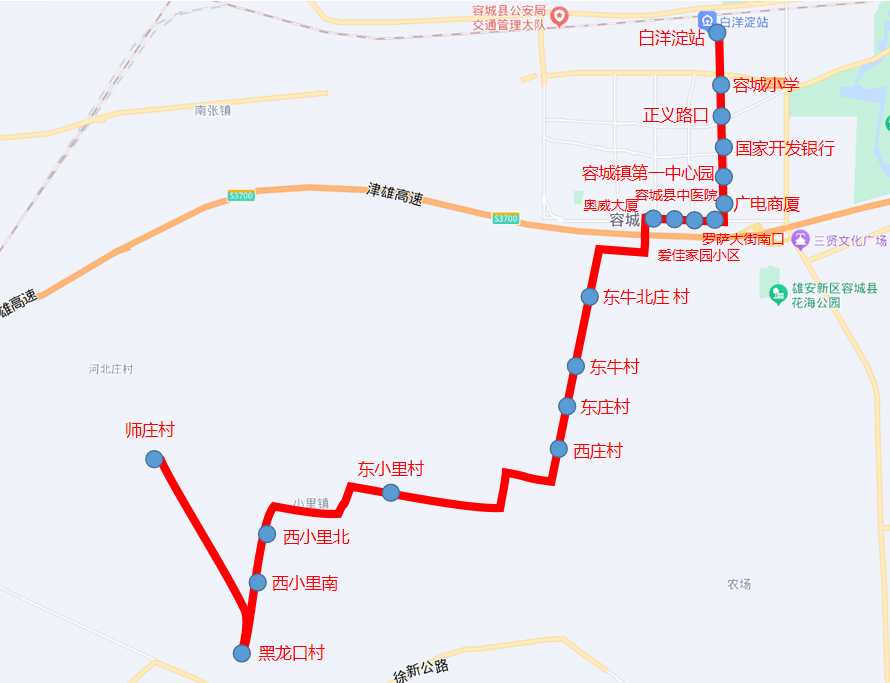 367路調(diào)整后途徑站點